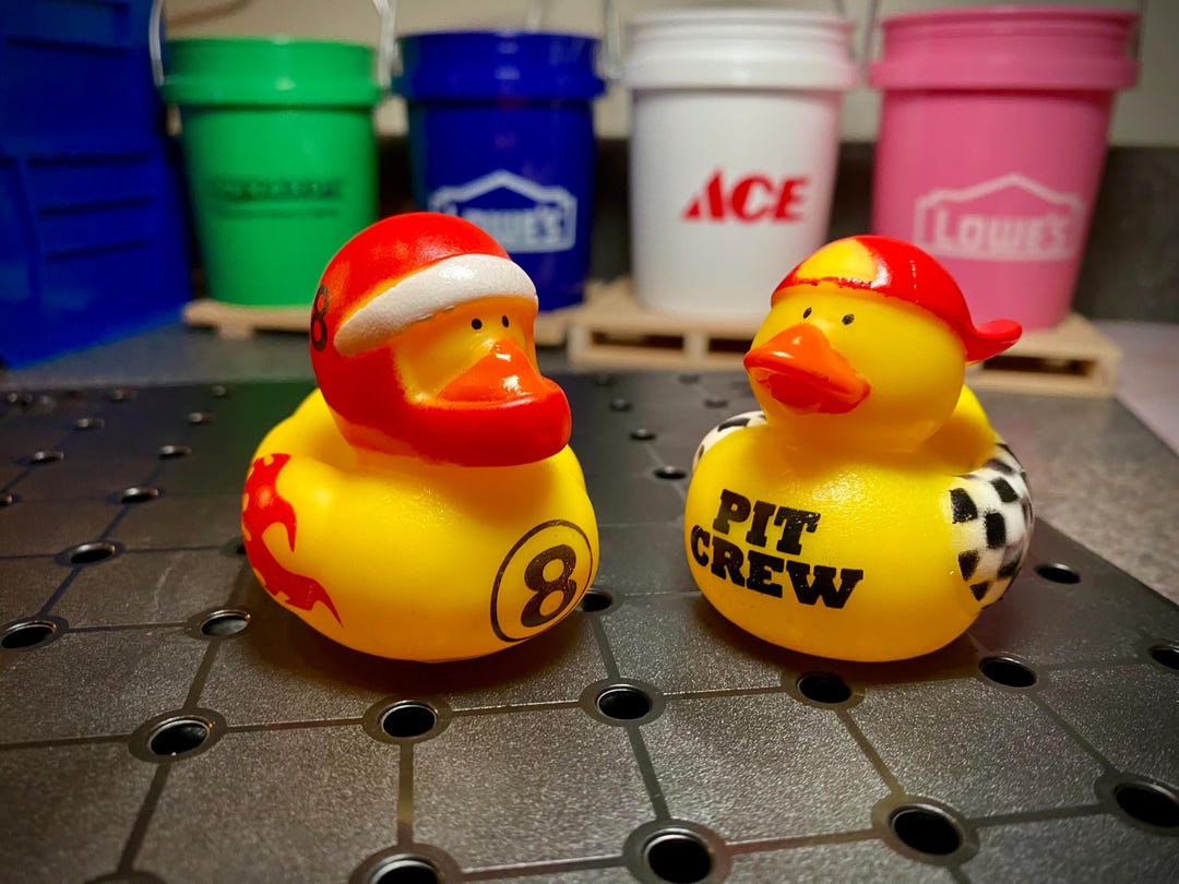 Racing Rubber Ducks 2 Pack, Racetrack Ducks - Etsy