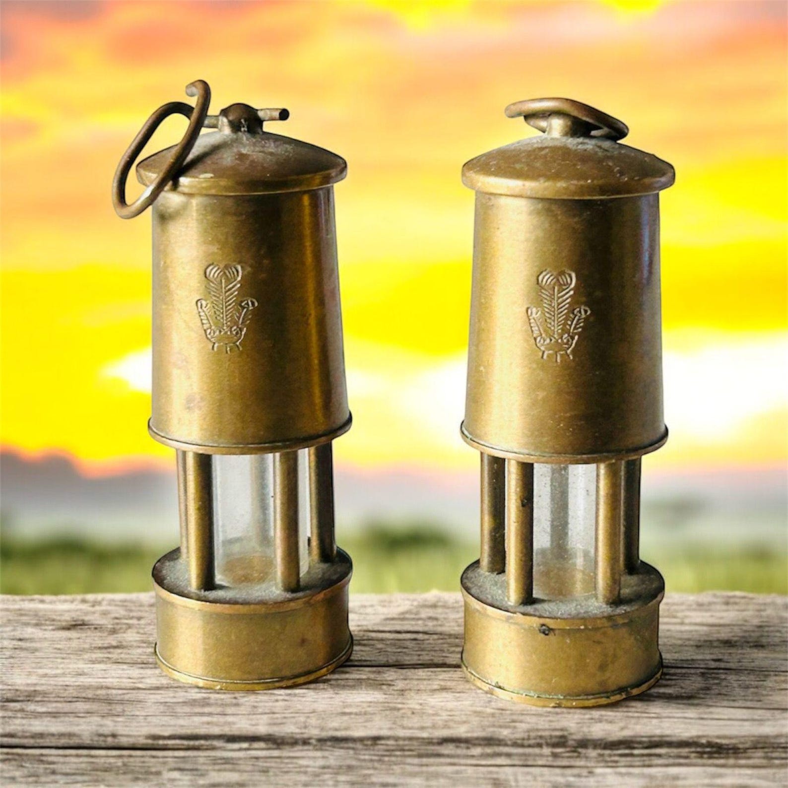 Pair Of Vintage Welsh Brass Miniature Miners Lantern Etsy pair-of-vintage-welsh-brass-miniature-miners-lantern-etsy