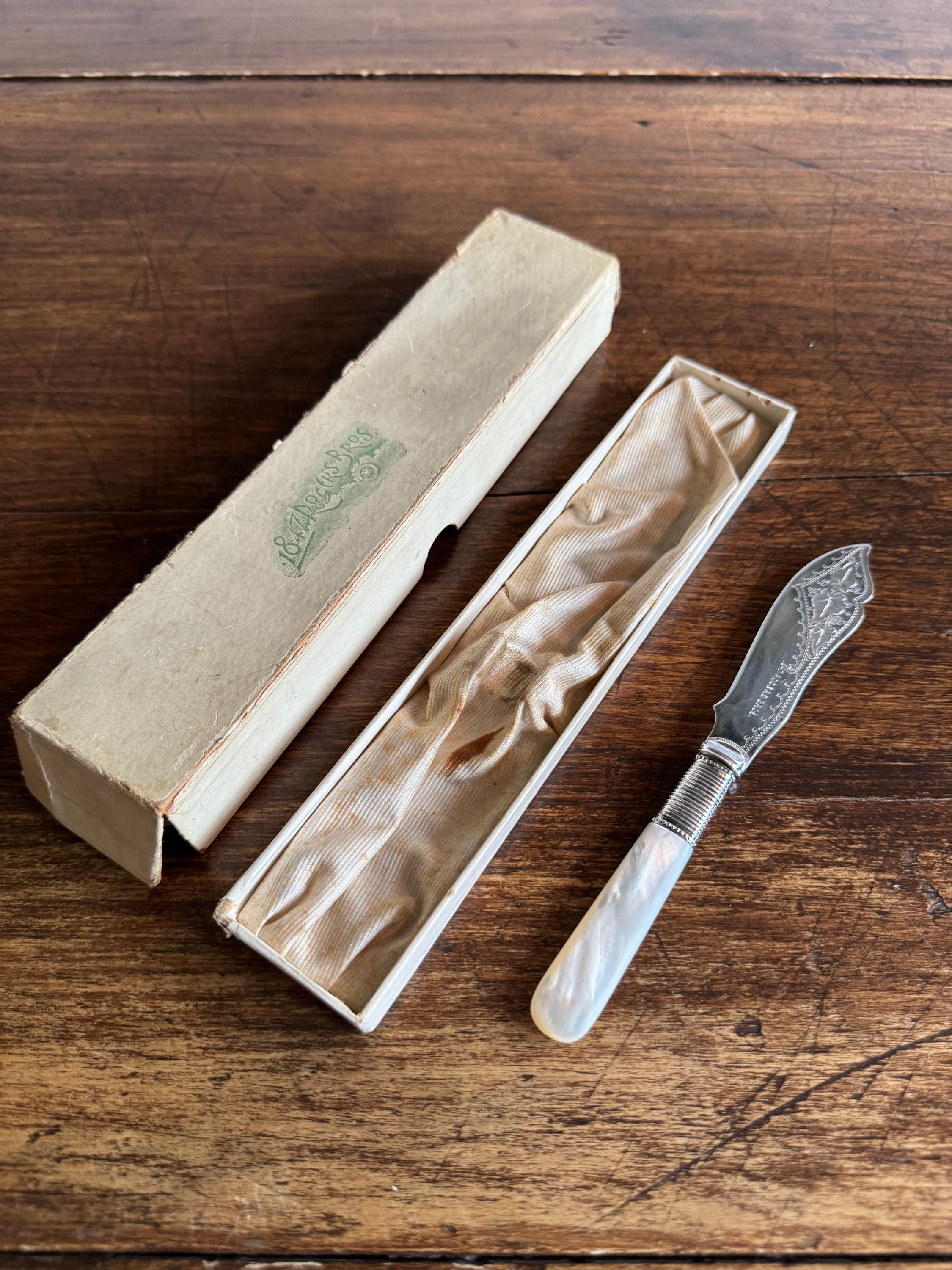 Antique butter spreader knives - Etsy 日本