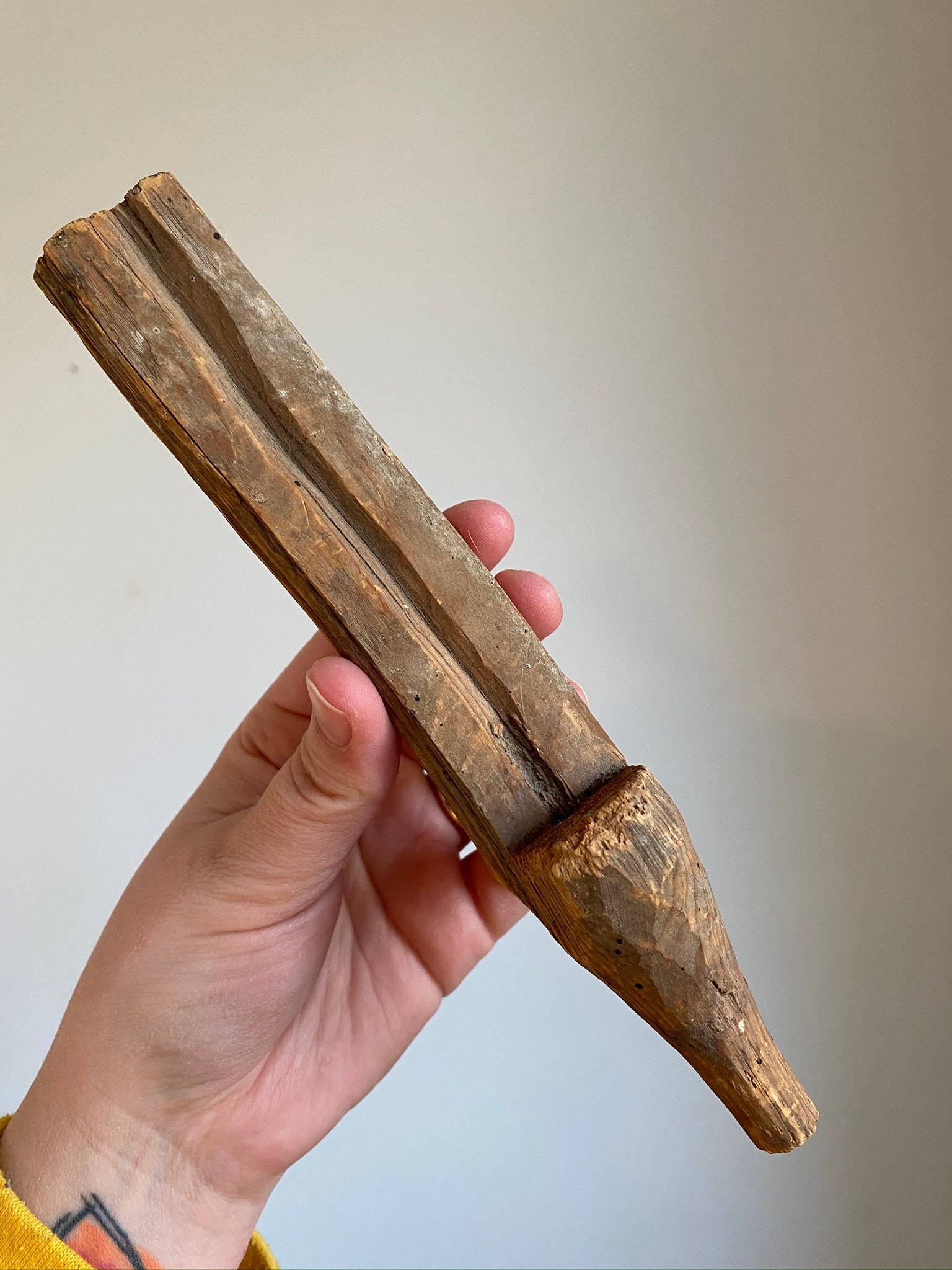 Wood Vintage Carved Sap Spile for Maple Syrup Etsy