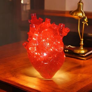 Resin light up Heart