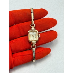 Vintage Longines Gold Filled Ladies Watch Gold Tone Parts Repair Swiss Movement bild 1