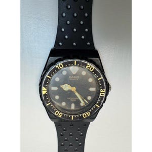 VINTAGE 90's CASIO MD-734C−9ET カジキダイバー Casio Diver Vintage - Etsy