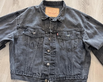 Rare 90s Vintage Levi's Type 2 Denim Jacket, Size S. Remake of the