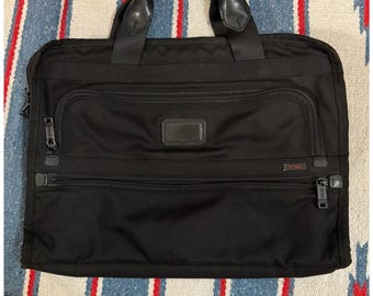 Tumi Alpha 2 Organizer Briefcase Laptop Bag Ballistic Nylon
