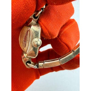 Vintage Longines Gold Filled Ladies Watch Gold Tone Parts Repair Swiss Movement bild 7