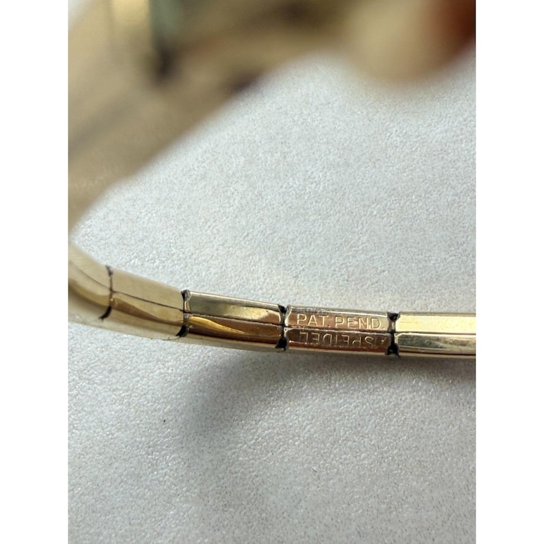Vintage Longines Gold Filled Ladies Watch Gold Tone Parts Repair Swiss Movement bild 5