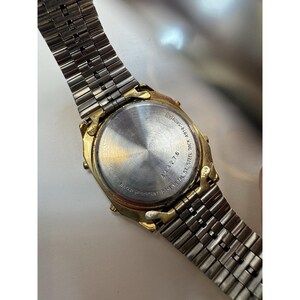 Seiko Vintage Gold Digital Alarm Chronograph Watch A914-5409 Working From 80s bild 4