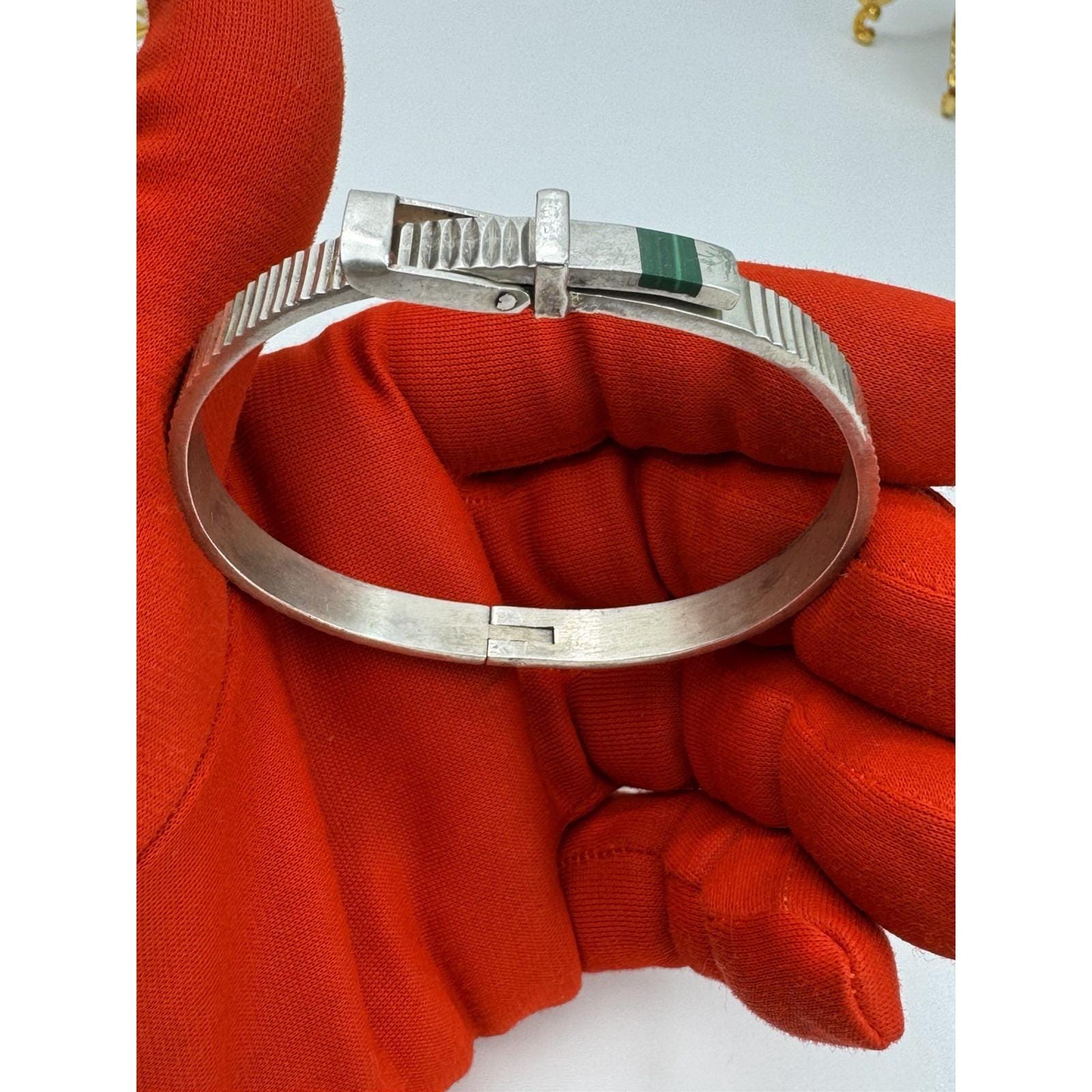 Mexico Sterling Silver Belt Buckle Bracelet - Etsy