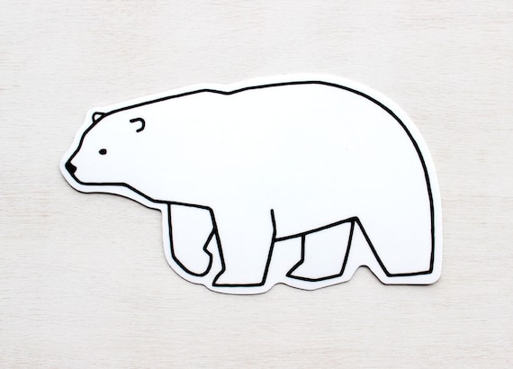 Polar Bear | Vinyl Sticker Polar Bear | Vinyl Sticker