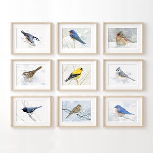 Barn Swallow Print Rustic Bird Art Watercolor Painting image 3