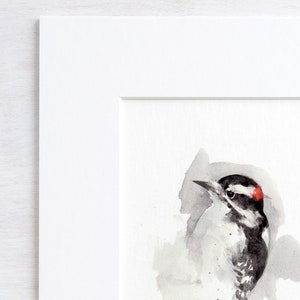 Woodpecker Watercolor Painting Art Print Home Office Decor image 5