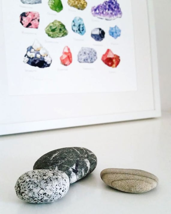 Watercolor Painting Of Gemstones Painting by Ikon Images - Pixels Merch