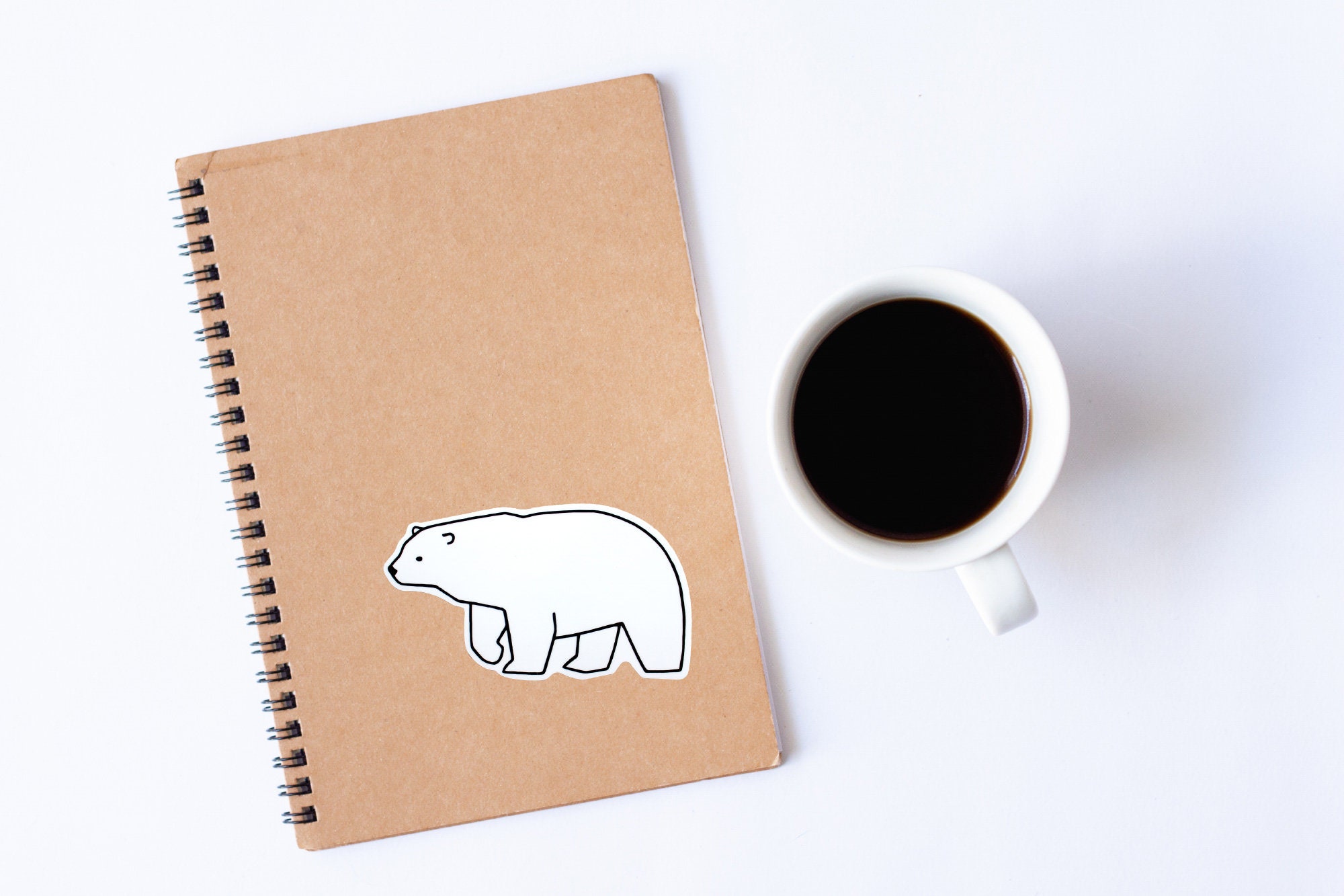 Polar Bear Sticker Set Graphic by Julia M · Creative Fabrica