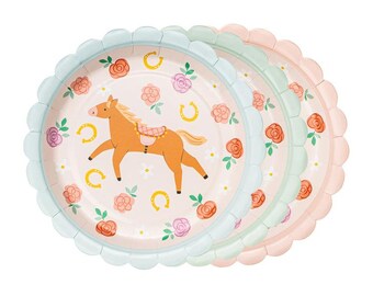 pink-pony-club-paper-plates1pkt-6pc