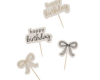 bows-and-happy-birthday-food-picks-1pkt-12pcs