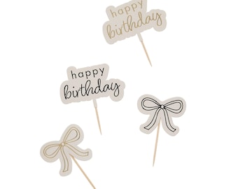 bows-and-happy-birthday-food-picks-1pkt-12pcs