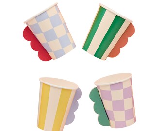 playful-brights-3d-paper-cups-1pkt-8pcs
