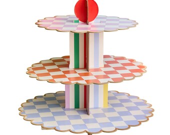 playful-brights-3-tier-cake-stand-1pkt-1pcs