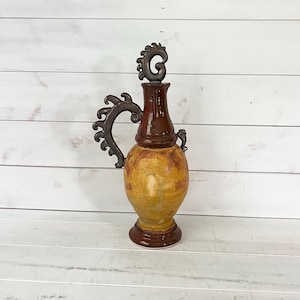 Vintage Decanter | Vintage Barware | Vintage Kitchen Decor | Vintage Vase
