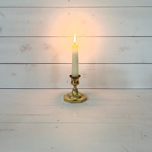 Vintage Brass Candlestick Holder