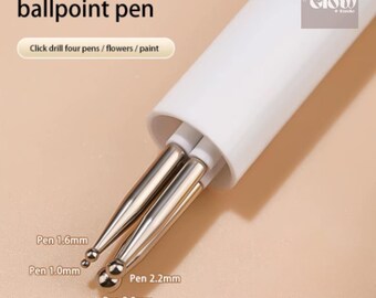 4-in-1 Dotting Pen |Nail Art Dotting Pen|Carving Tool|Nail Art Tool|Dotting Pens Nail Art Design Marbleizing Dotting Swirling Manicure Tool