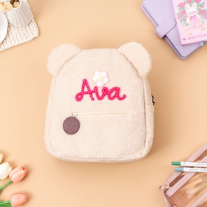 Sac à dos personnalisé pour chambre d'enfant pour 1er anniversaire de bébé/Sac à dos pour enfants avec nom/Sac à dos cadeau de Noël/Seau d'Halloween pour enfants