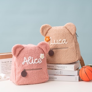 Sac à dos personnalisé pour tout-petit pour étudiant/cadeau de Noël avec nom/cadeaux pour elle/cadeaux pour enfants/cadeaux personnalisés