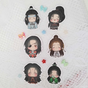 MXTX Chibi Stickers (tgcf, mdzs, svsss)