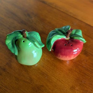 Vintage Fruit Salt & Pepper Shakers