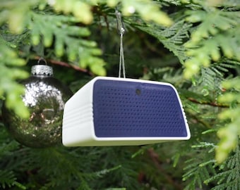 Retro Speaker Christmas Ornament a Secret Santa Gift of Office Holiday Decorations and Workplace Gift