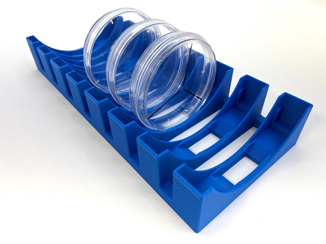 Lab Dish Racks 8-slot Petri Dish Organizer Rack: Universal Lab Equipment - Etsy