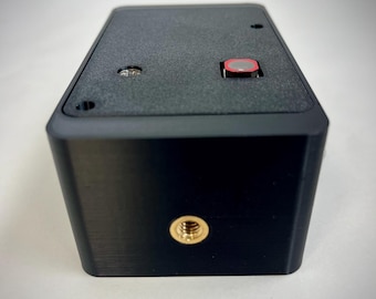 Raspberry Pi Camera Case: Integrated Tripod Mount, Vented Enclosure