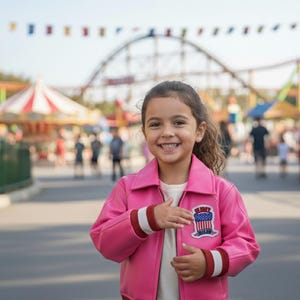 AVIREX Lederjacke für Mädchen