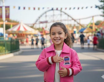 AVIREX Leather Jacket for Girls