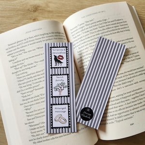 Shifter romance bookmark