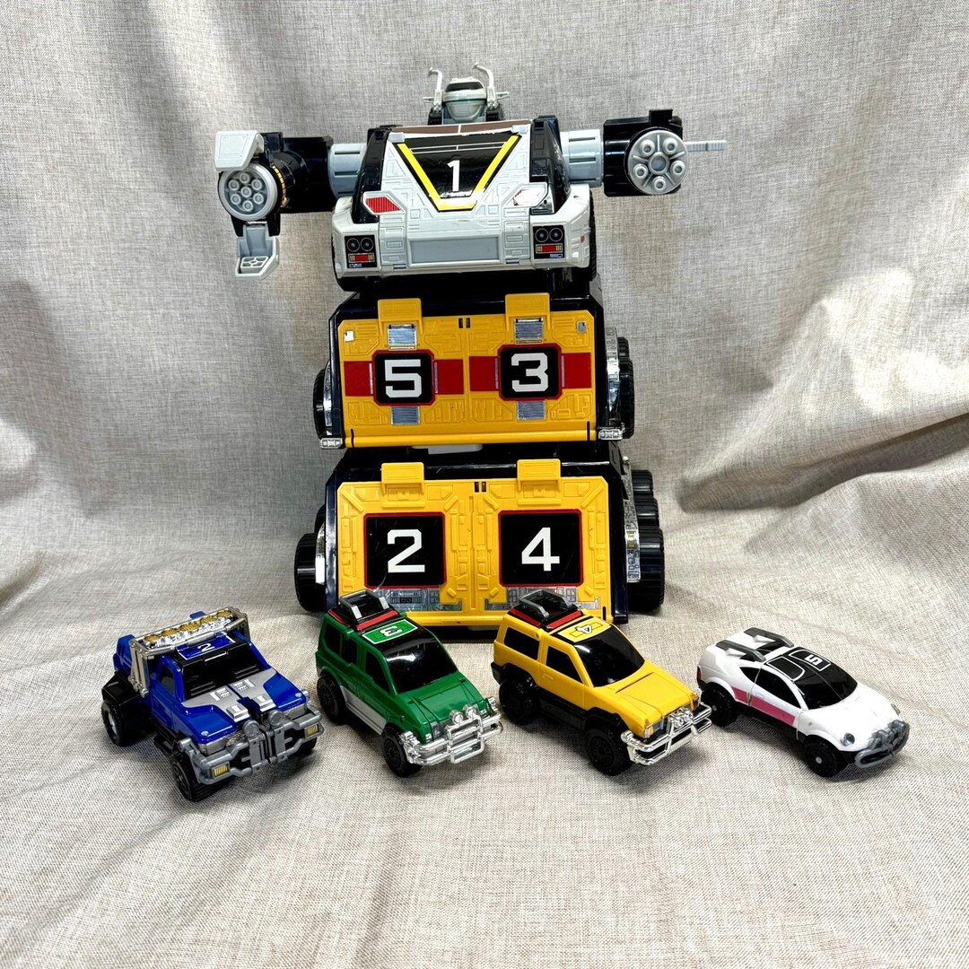 1997 Bandai Power Rangers Turbo Deluxe Artillatron Transport Vehicle ...