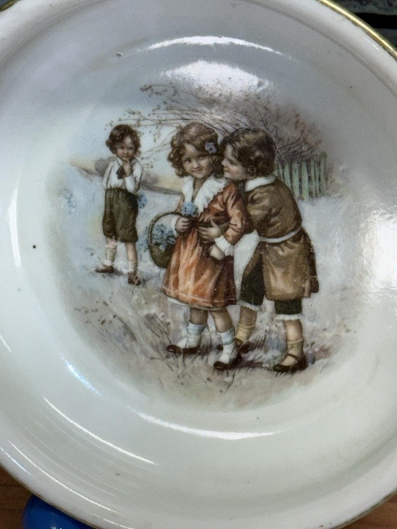 Ancien Bébé Poupée En Porcelaine Allemande - Germany - Porcelaine Bisque