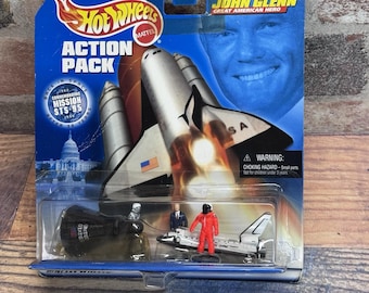 Hot Wheels Action Pack John Glenn, Friendship 7, Shuttle Discovery