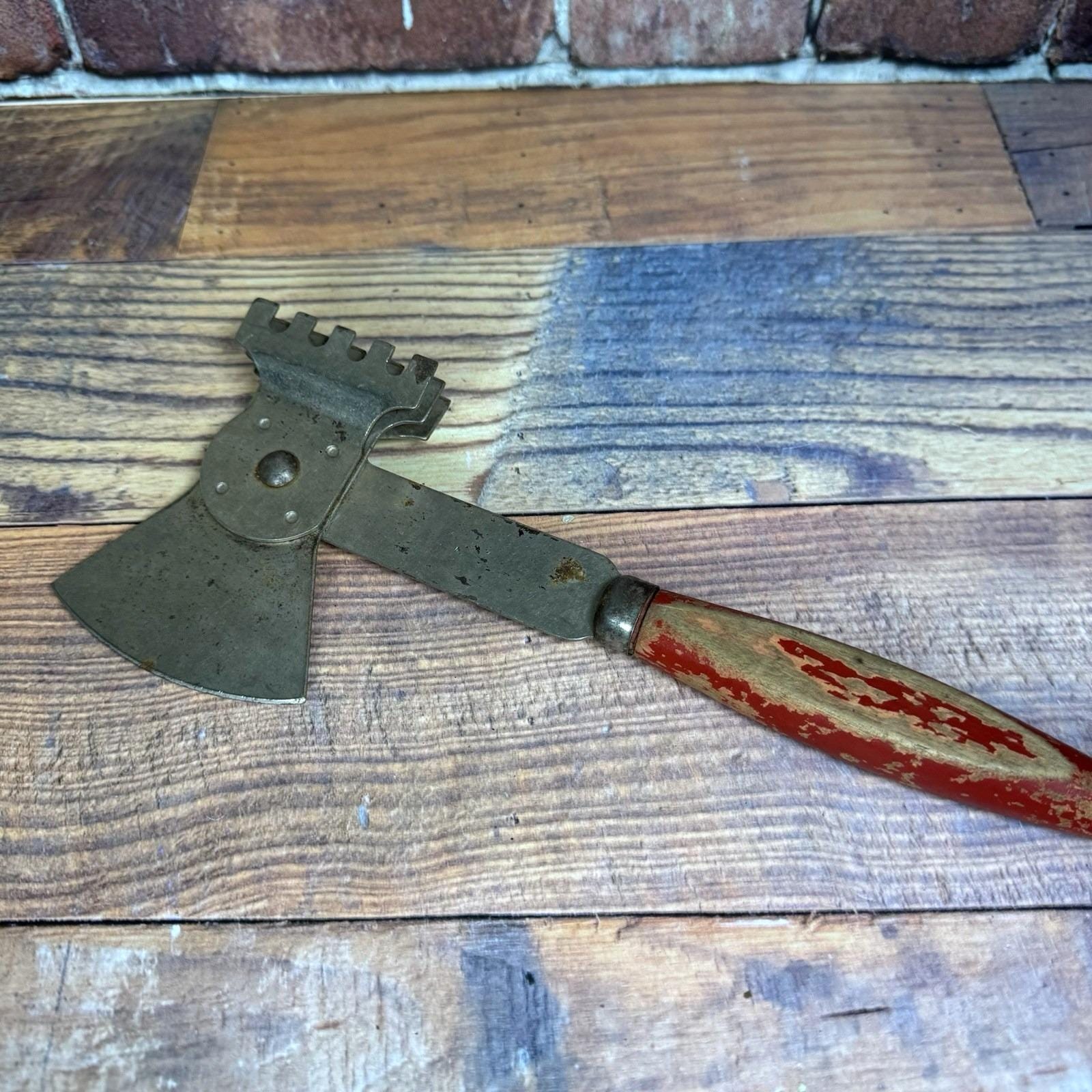 Antique 1922 Butcher Meat Tenderizer Hatchet Tyler MFG USA 3/1