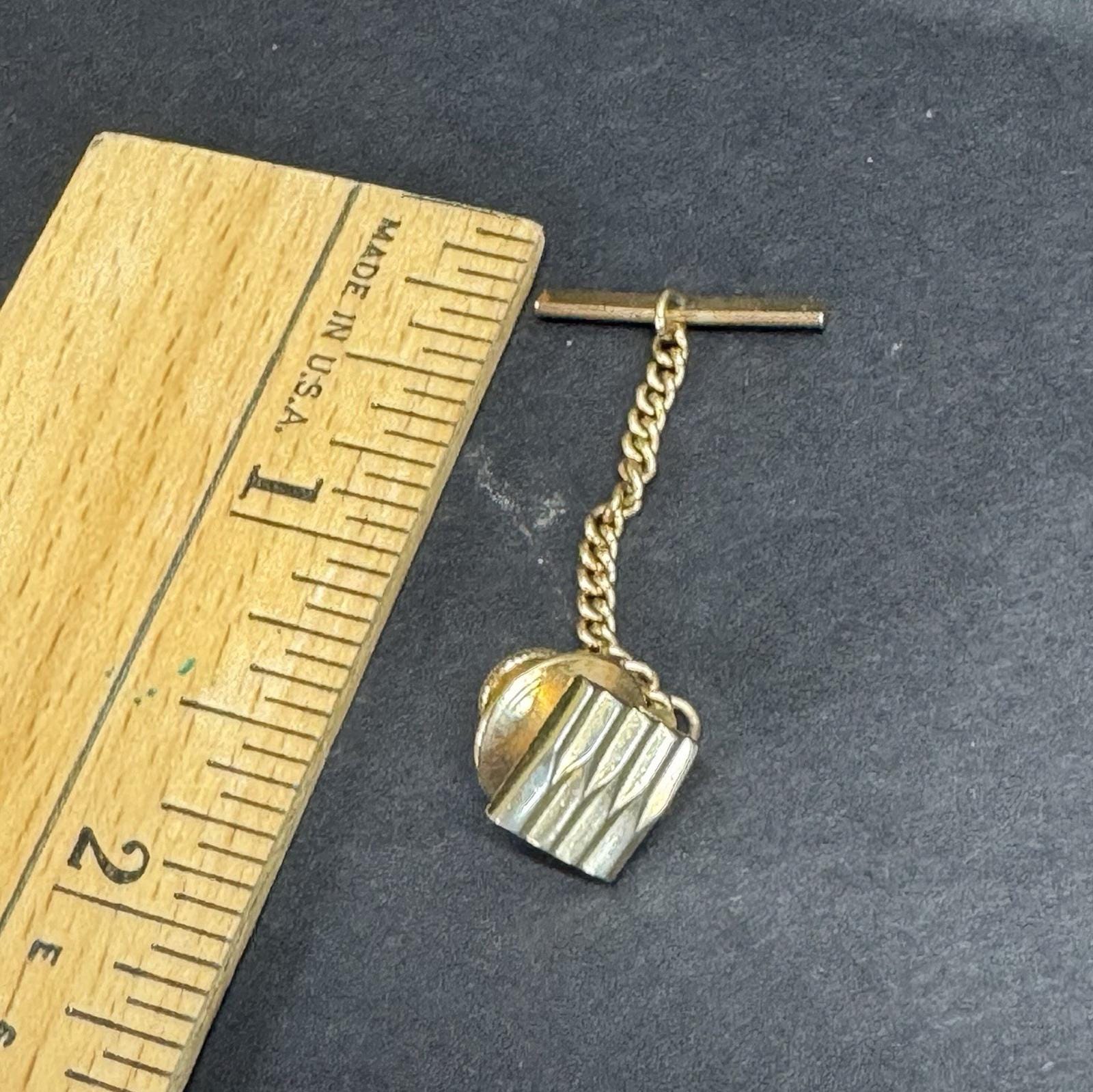 ヴィンテージ 4点 メンズジュエリーセット ゴールドトーン タイタック