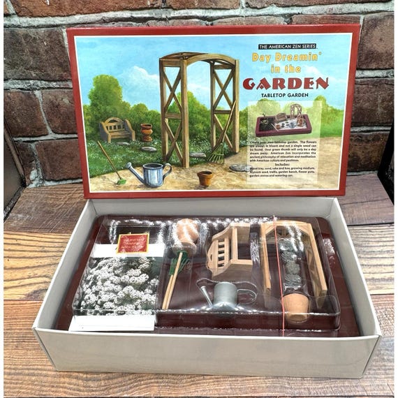 Table Top Zen Garden Day Dreamin in the Garden American Zen Series