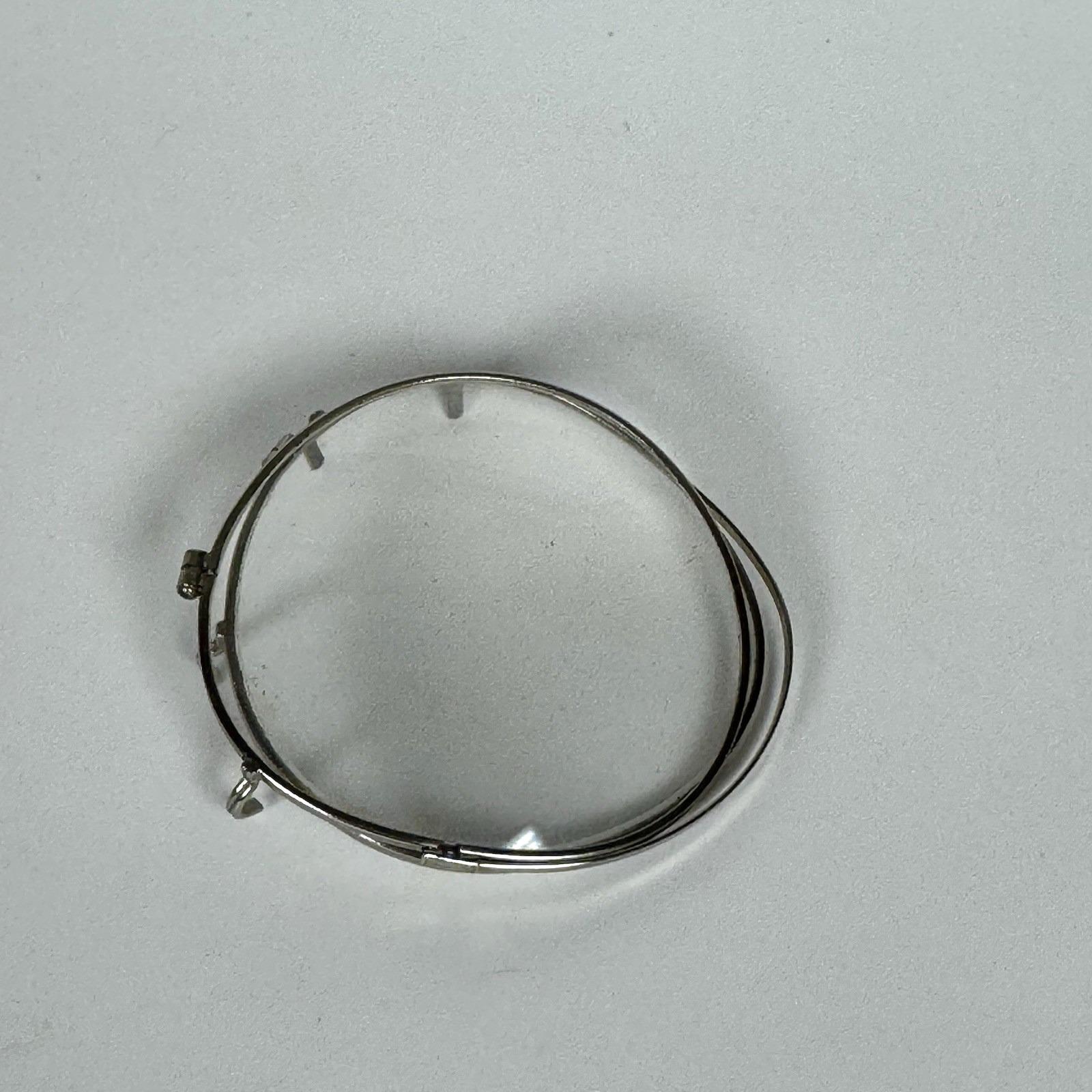 Antique Edwardian Folding Silver Tone Pince Nez Glasses  display picture 3