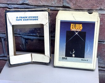 Elvis Presley Moody Blue 8-Track Tape 1977 RCA AFS1-242 Unchained Melody Sleeve