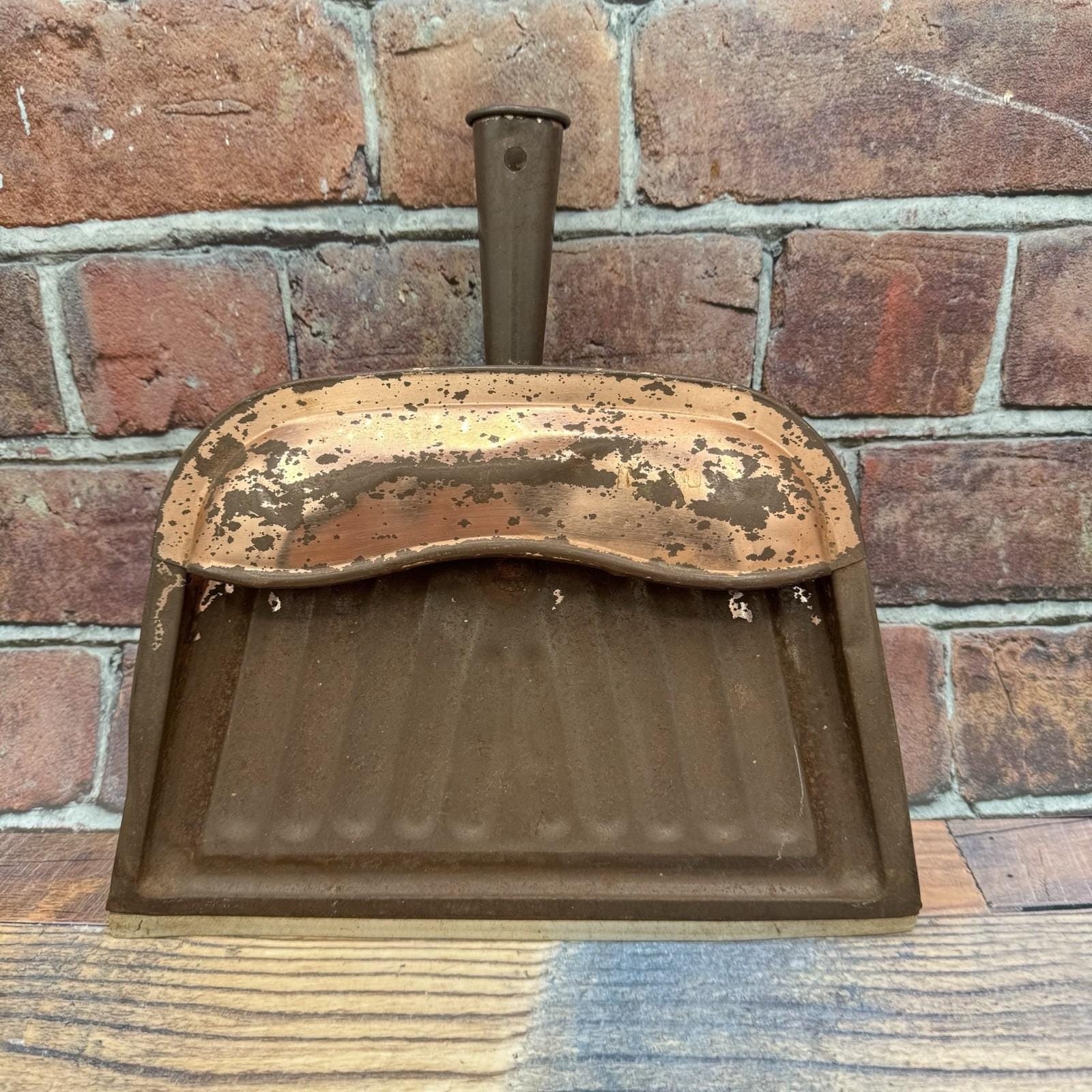 Vintage Metal Dustpan Jv Reed - Etsy