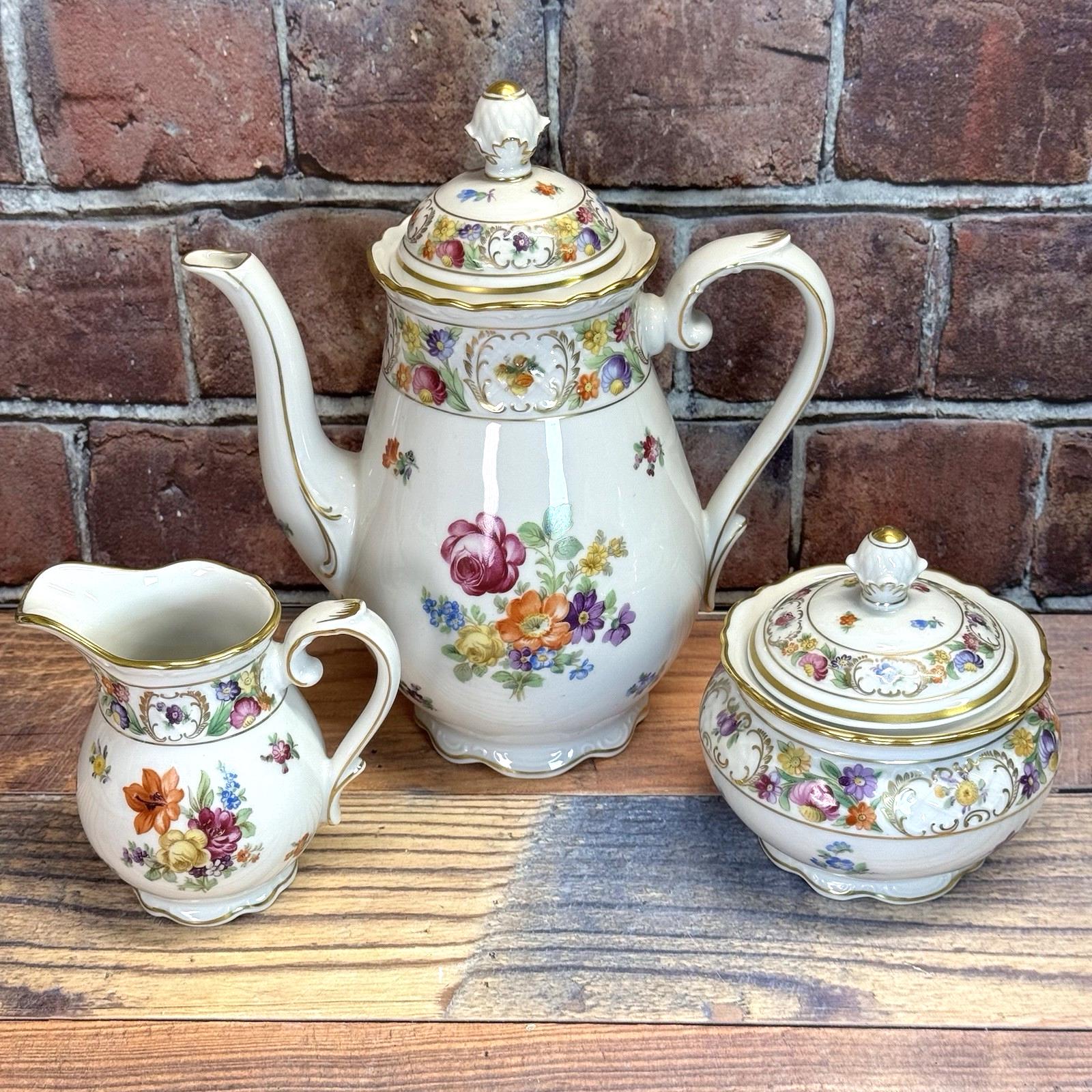 Dresden Teapot - Etsy