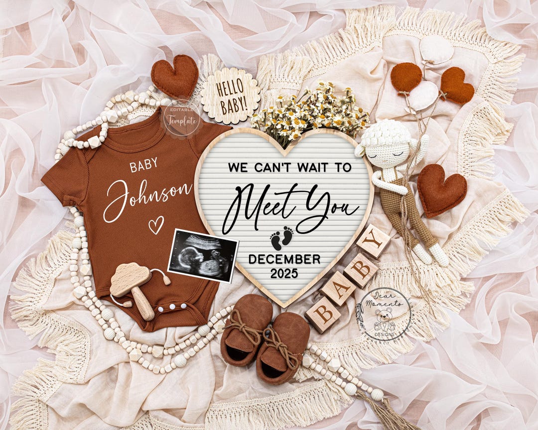 Boho It's A Boy Wooden Sign - Gender Reveal Wooden Sign, Acrylic