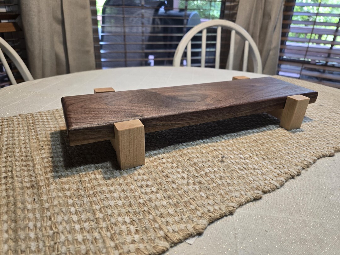 Tabletop Riser Plans Table Riser Made From Walnut and Maple - Etsy