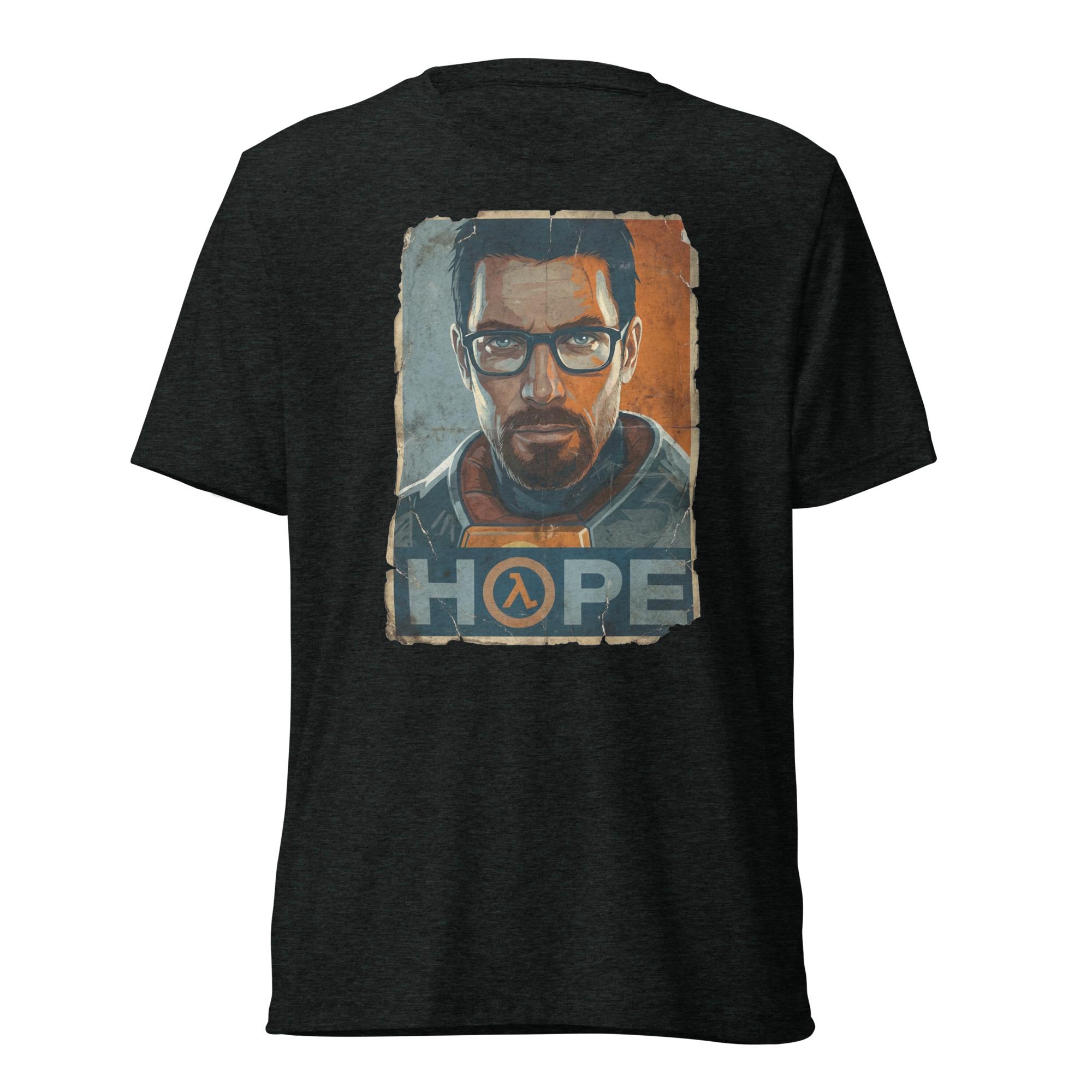 Freeman Hope Half Life Shirt | Gordon Freeman Hope Poster Art | Gamer Gift for Half ...