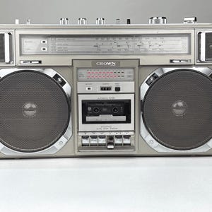 Vintage 1980s Rare Crown CSC-950F Boombox Ghettoblaster Taylor Swift Shake It Of